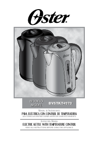 Manual Oster BVSTKT4970 Kettle