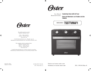 Manual Oster TSSTTVMAF1 Oven