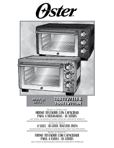 Manual Oster TSSTTV7118 Forno