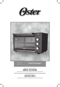 Manual Oster TSSTTV0045 Oven