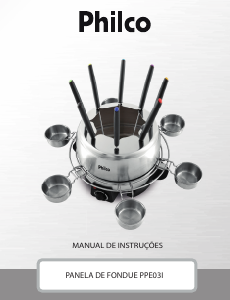 Manual Philco PPE03I Fondue