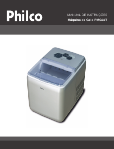 Manual Philco PMG02T Máquina de fazer gelo