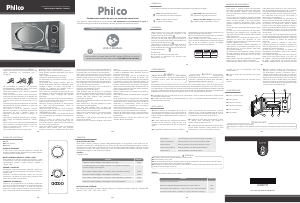 Manual Philco PMR28V Micro-onda
