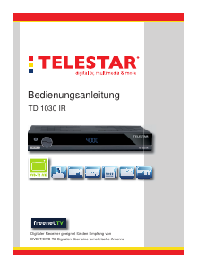 Bedienungsanleitung Telestar TD 1030 IR Digital-receiver