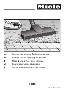 Bedienungsanleitung Miele SGFK2 Complete C3 Silence EcoLine Staubsauger