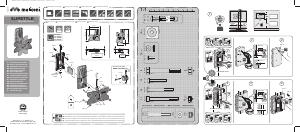 Mode d’emploi Meliconi SlimStyle Plus 100 SPIN ST Support mural