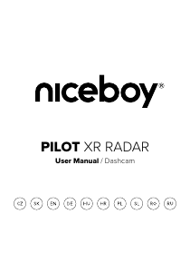 Használati útmutató Niceboy PILOT XR Radar Akciókamera