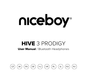 Manual Niceboy HIVE 3 Prodigy Căşti