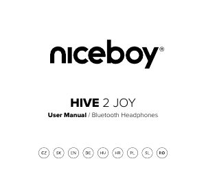 Manual Niceboy HIVE 2 Joy Căşti