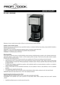 Manuál Proficook PC-KA 1138 Kávovar