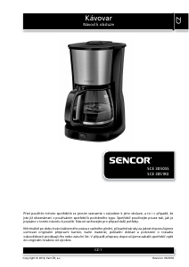 Manuál Sencor SCE 3051RD Kávovar
