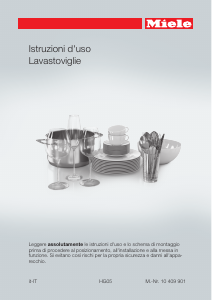 Manuale Miele G 6720 SCi Lavastoviglie