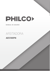 Manual de uso Philco AE5100PN Afeitadora