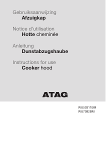 Handleiding ATAG WU7092BM Afzuigkap