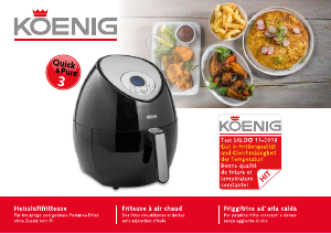 Mode d’emploi Koenig B02204 Friteuse