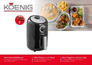 Bedienungsanleitung Koenig B02205 Fritteuse