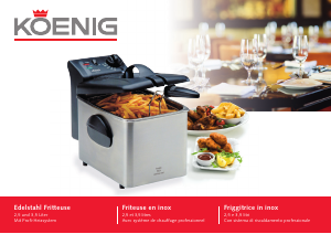 Bedienungsanleitung Koenig B02200 Fritteuse