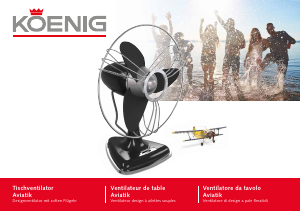 Mode d’emploi Koenig B05415 Ventilateur