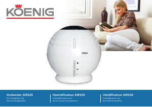 Mode d’emploi Koenig B05201 Humidificateur