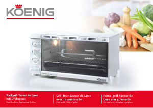 Mode d’emploi Koenig B00101 Four