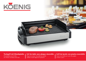 Bedienungsanleitung Koenig B02319 Tischgrill