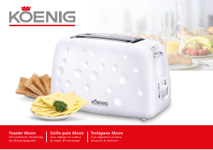 Mode d’emploi Koenig B02601 Grille pain