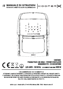 Handleiding Kooper 5907601 Friteuse