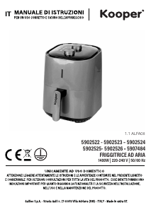 Handleiding Kooper 5902524 Friteuse