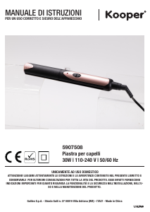 Manuale Kooper 5907508 Modellatore per capelli