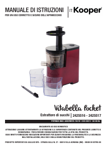 Manuale Kooper 2425517 Centrifuga
