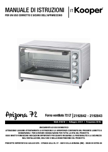 Handleiding Kooper 2192843 Oven
