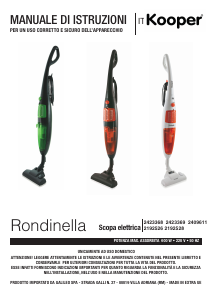 Manuale Kooper 2192528 Aspirapolvere