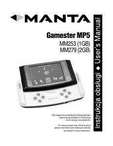 Instrukcja Manta MM279 Gamester