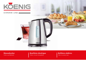 Mode d’emploi Koenig B02147 Bouilloire