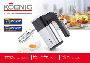 Manuale Koenig B04115 Sbattitore