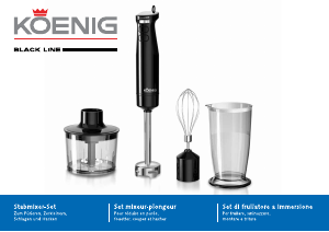 Bedienungsanleitung Koenig B04103 Stabmixer