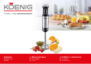 Manuale Koenig B04114 Frullatore a mano