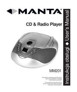 Handleiding Manta MM201 CD speler