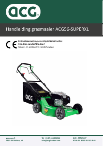 Handleiding ACG AGC56-SUPERXL Grasmaaier