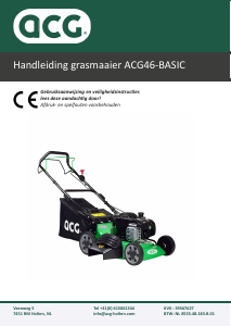 Handleiding ACG AGC46-BASIC Grasmaaier