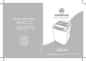 Manual de uso Mademsa Evoluzione 13 BXG Lavadora