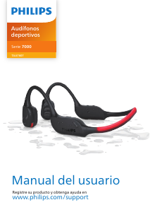 Manual de uso Philips TAA7607BK Auriculares