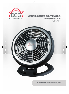 Manual DCG VE9022 Fan