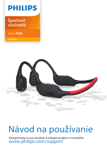 Návod Philips TAA7607BK Slúchadlá