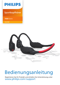 Bedienungsanleitung Philips TAA7607BK Kopfhörer
