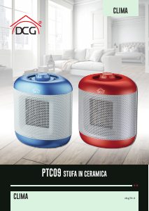 Manuale DCG PTC09 Termoventilatore