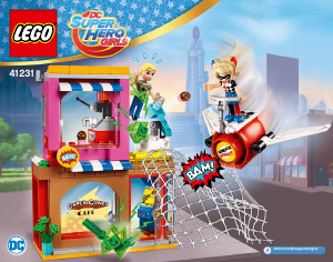 Instrukcja Lego set 41231 Super Hero Girls Harley Quinn na ratunek