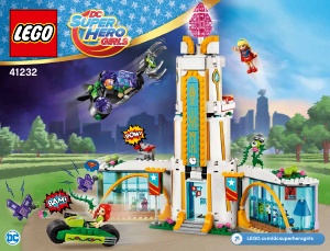 Manuale Lego set 41232 Super Hero Girls Il liceo dei Super Eroi