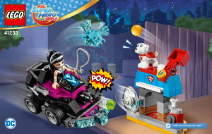 Instrukcja Lego set 41233 Super Hero Girls Lashina i jej pojazd