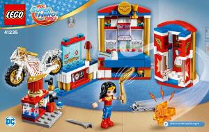 Manuale Lego set 41235 Super Hero Girls Il dormitorio di Wonder Woman